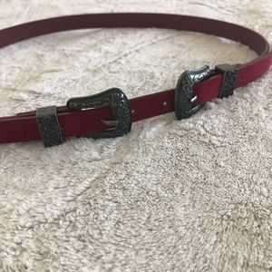 Velvet belt